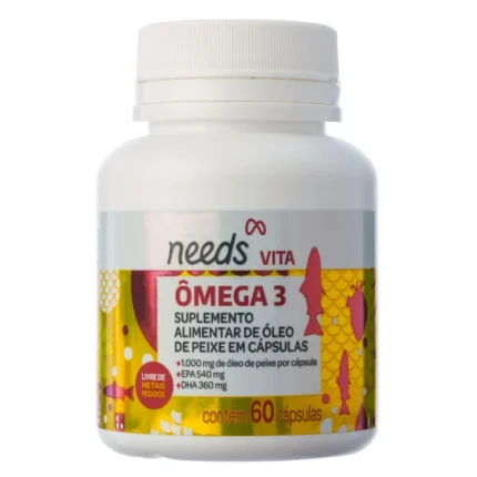 Ômega 3 Needs Vita 60 Cápsulas