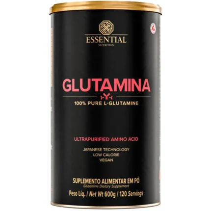 Glutamina 100% Pura - Lata 600g - Essential Nutrition