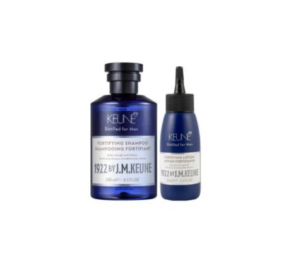 Kit Keune 1922 by J. M. Keune Fortifying - Shampoo Antiqueda 250ml + Loção Capilar Antiqueda 75ml